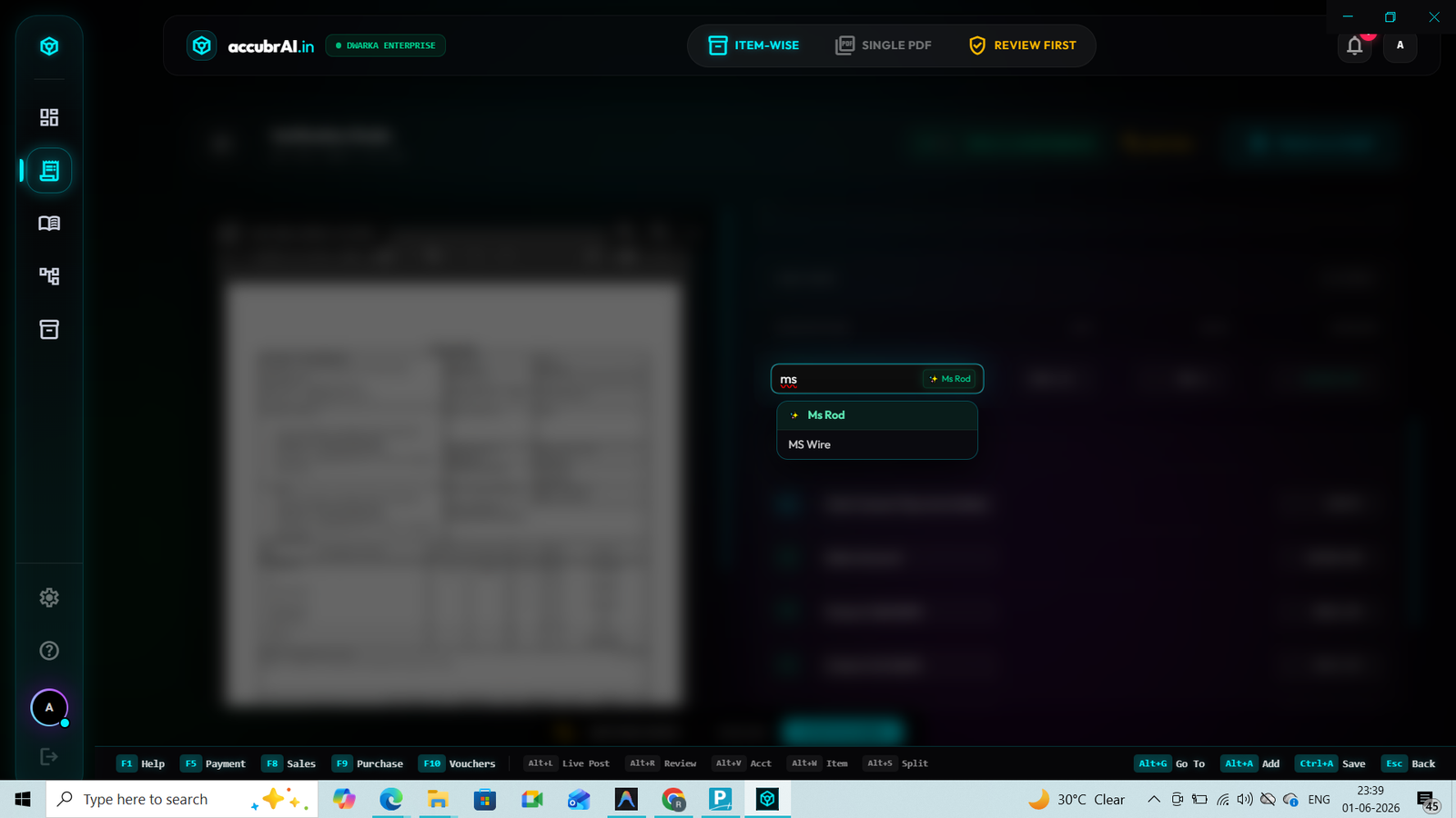 Ledger Mapping Preview