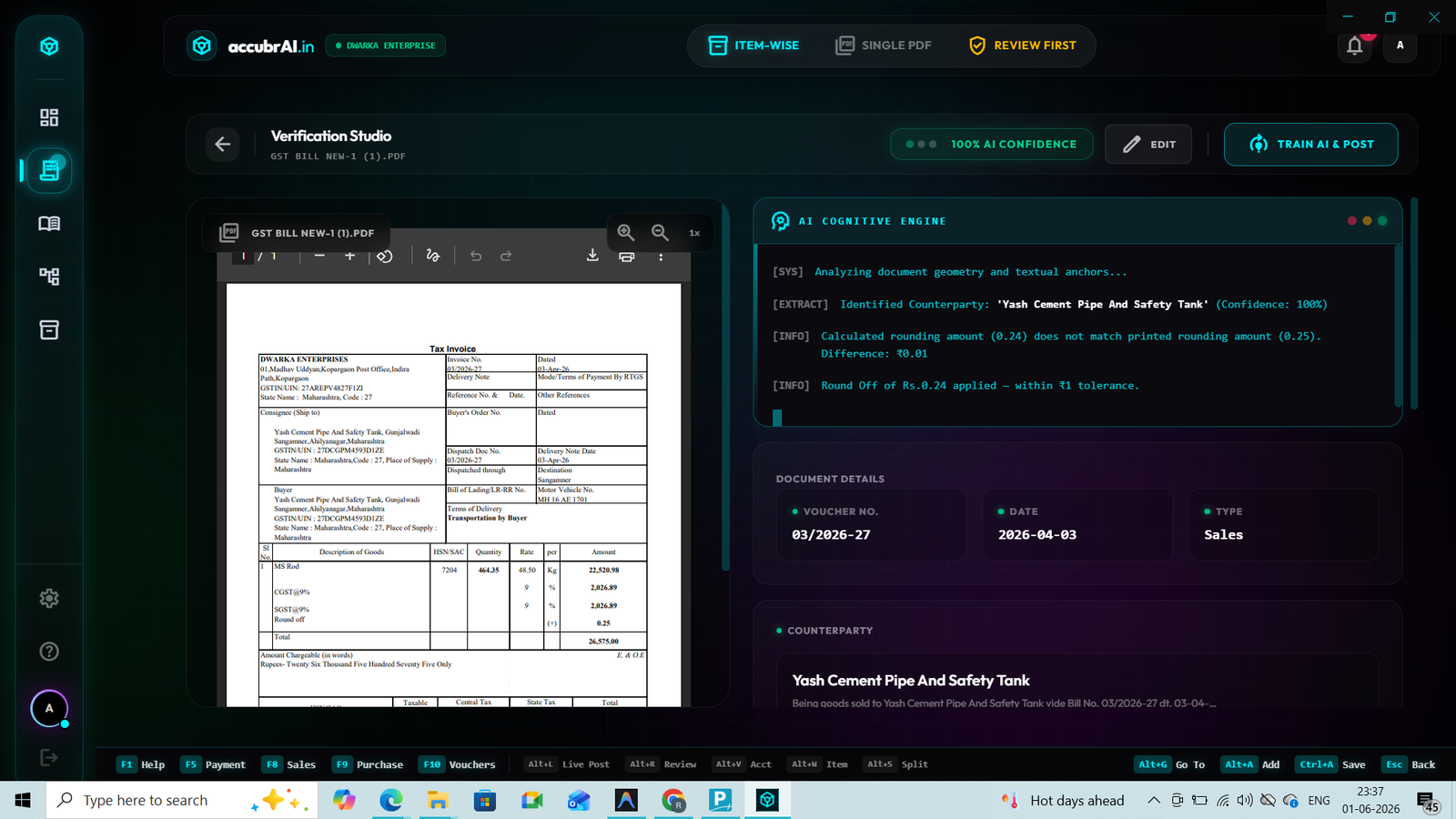 GST Validation Check